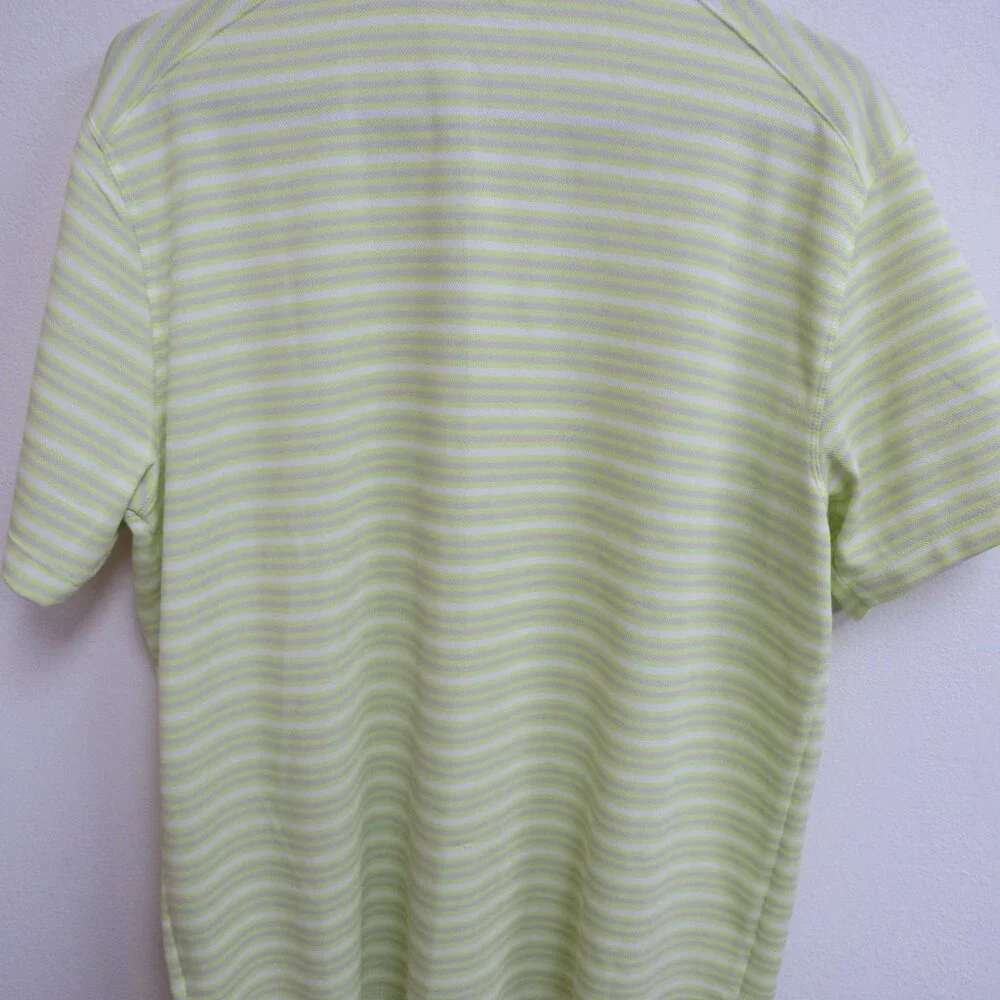 Nike Dri-Fit Victory Stripe Multicolor Short‎ Sleeve Golf Polo Shirt Large